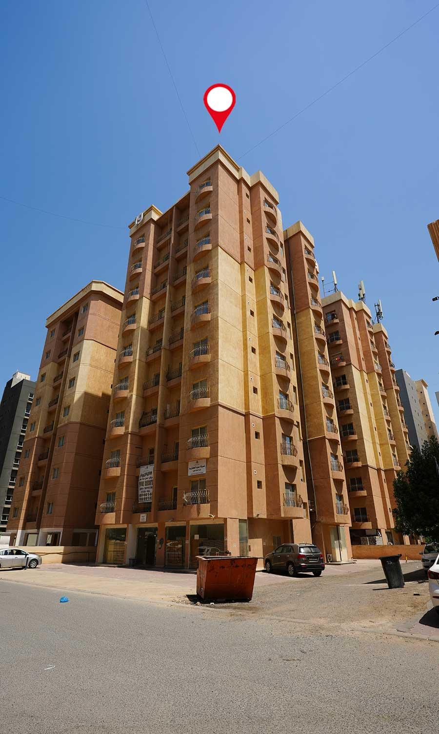 Two rooms, two bathrooms, a hall and a kitchen in Mahboula